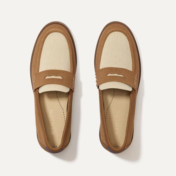 ROTHY'S Shoes - Rothy’s The Penny Loafer – Cortado Size 7 Slip On Neutra
Classic